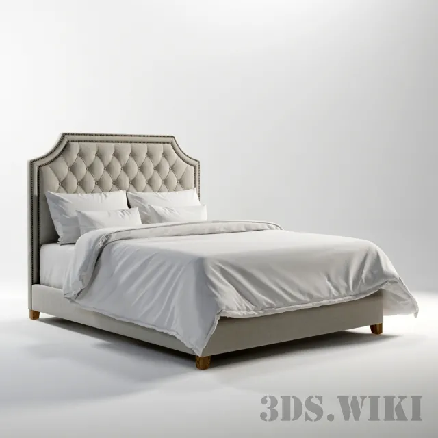furniture – Bed MONTANA QUEEN SIZE BED 202.005-MF01 3D Model