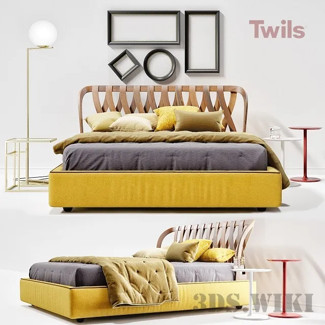 furniture – Bed NATURAL By Twils 3D Model furniture – Bed NATURAL By Twils 3D Model
