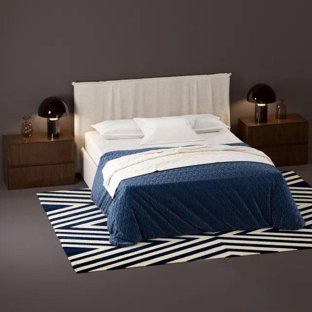 furniture – Bed Novamobili Twiggy 04 3D Model furniture – Bed Novamobili Twiggy 04 3D Model