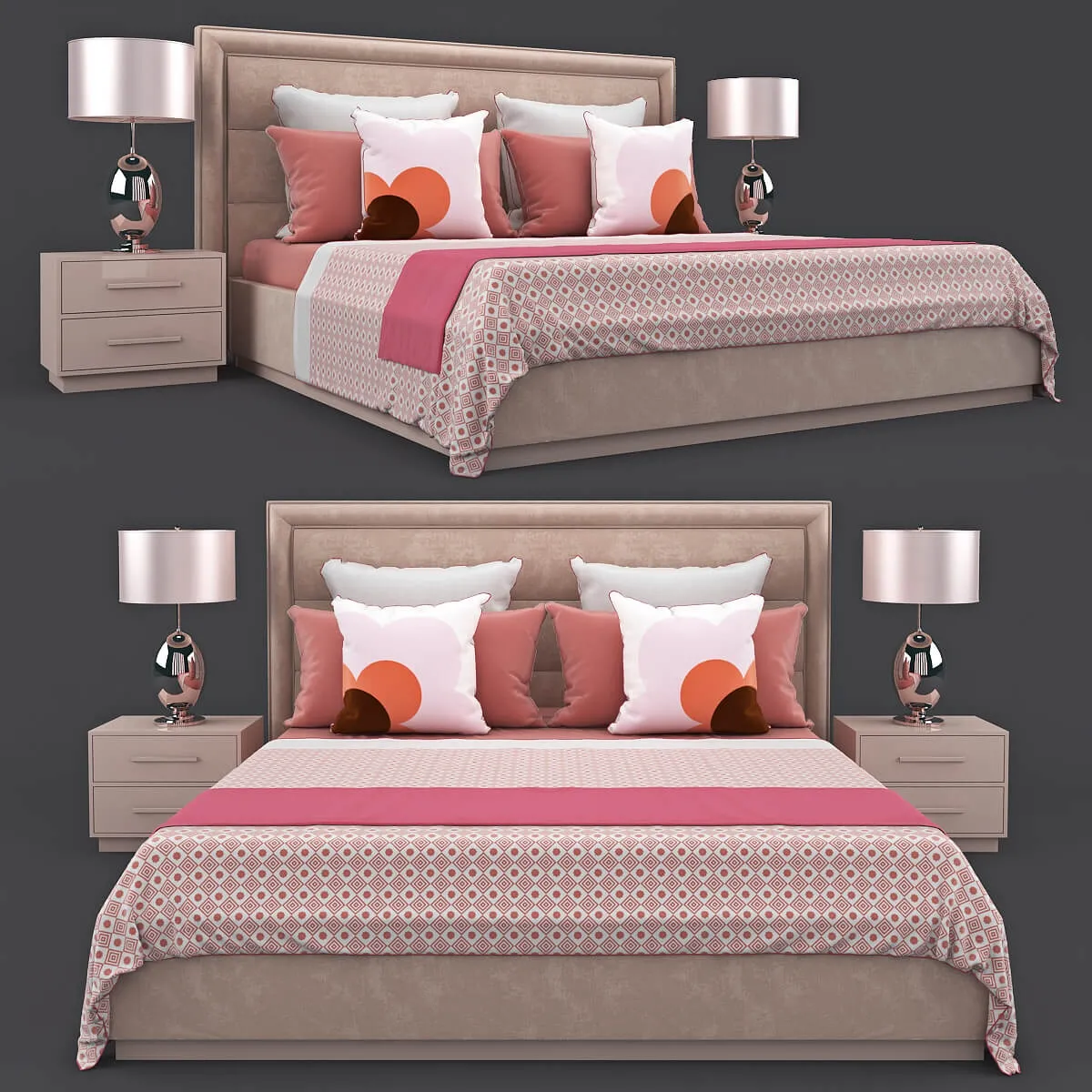 furniture – Bed Ours 3D Model furniture – Bed Ours 3D Model