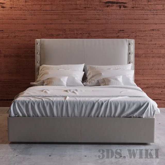 furniture – Bed Poltrona Frau Alta Fedelta 3D Model furniture – Bed Poltrona Frau Alta Fedelta 3D Model