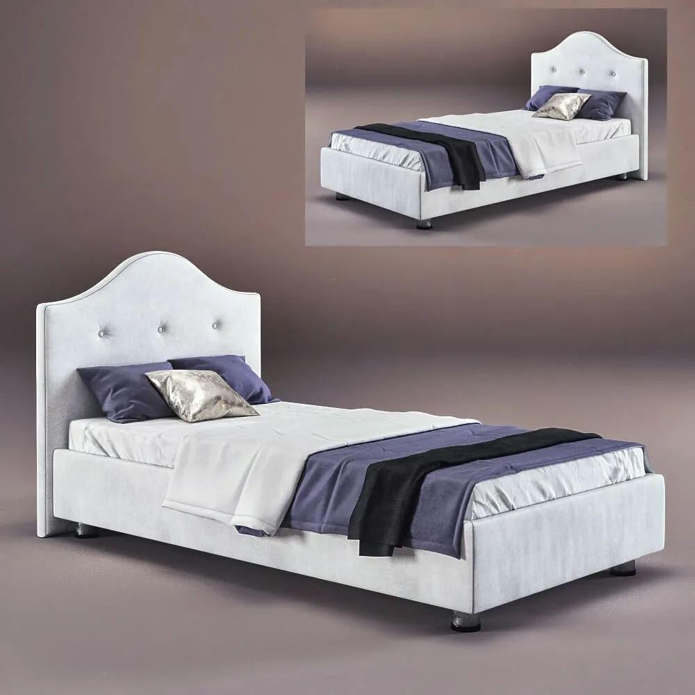 furniture – Bed Rocky 3 3D Model furniture – Bed Rocky 3 3D Model