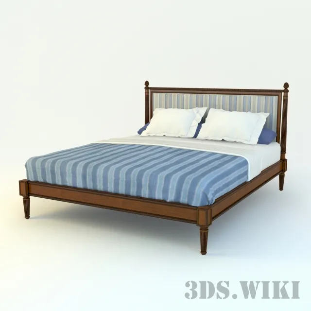 furniture – Bed Salda 7408 3D Model