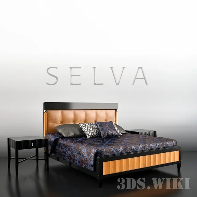 furniture – Bed SELVA Heritage J.S. 3D Model furniture – Bed SELVA Heritage J.S. 3D Model