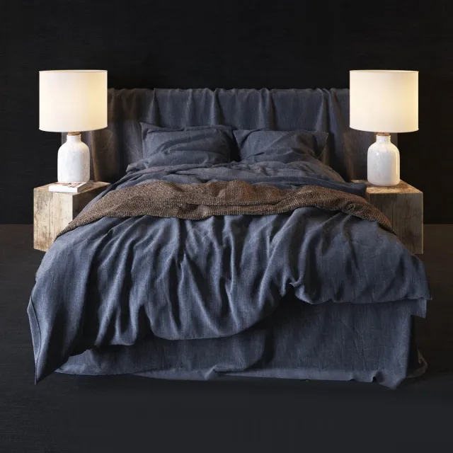 furniture – Bed Silvano Grifoni 56 3D Model furniture – Bed Silvano Grifoni 56 3D Model