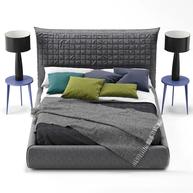 furniture – Bed Smania Caesar Train 02 3D Model furniture – Bed Smania Caesar Train 02 3D Model