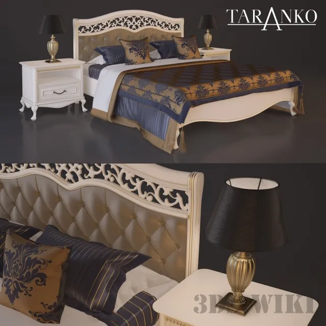 furniture – Bed TARANKO Verona 3D Model furniture – Bed TARANKO Verona 3D Model