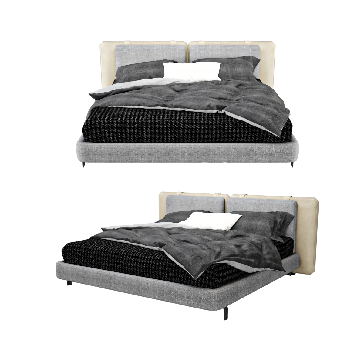 furniture – Bed Tatlin ”Soft” 3D Model furniture – Bed Tatlin ”Soft” 3D Model