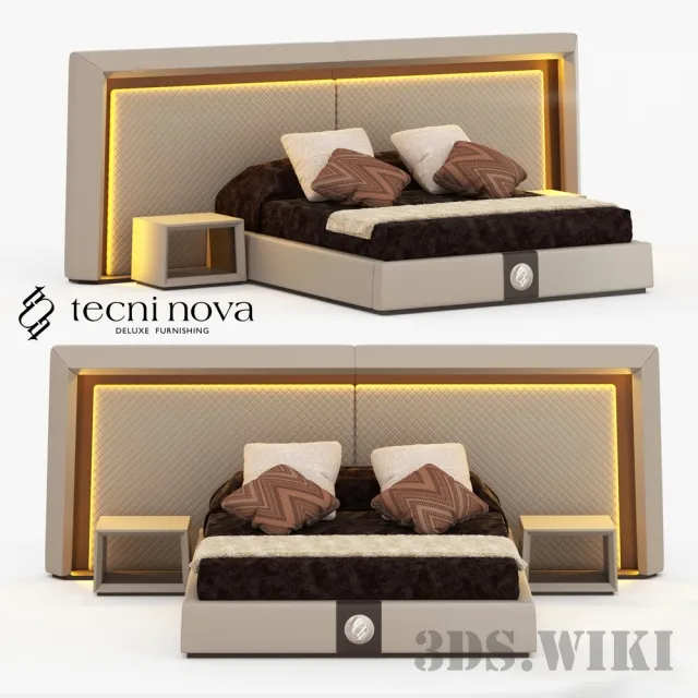 furniture – Bed Tecni Nova 4218/21 3D Model furniture – Bed Tecni Nova 4218/21 3D Model