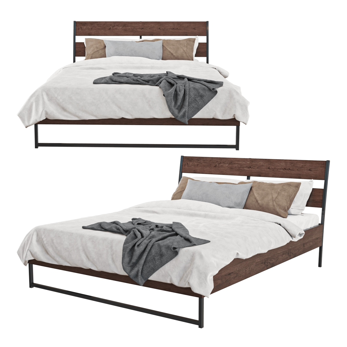 furniture – Bed Trysil 3D Model furniture – Bed Trysil 3D Model