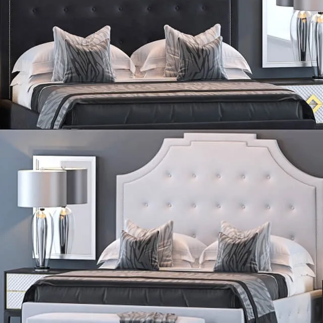 furniture – Bed «Victoria» by The Sofa and Chair Company 3D Model