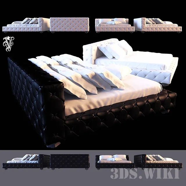 furniture – Bed Visionnaire Teodosio Letto (IPE CAVALLI) 3D Model furniture – Bed Visionnaire Teodosio Letto (IPE CAVALLI) 3D Model