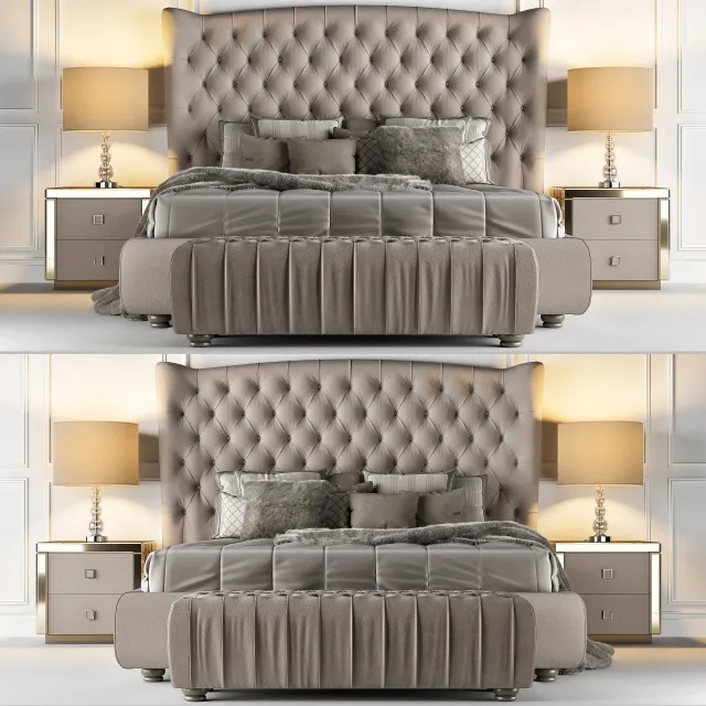 furniture – Bed Vogue DV home collection 3D Model furniture – Bed Vogue DV home collection 3D Model