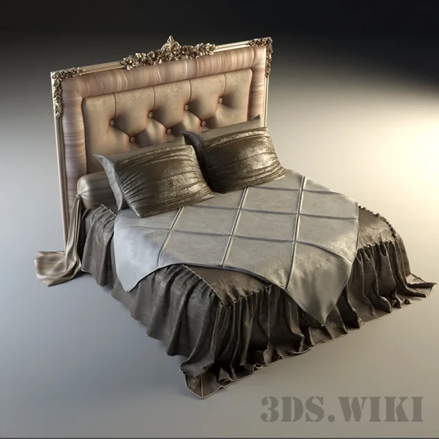 furniture – Bed Volpi Zona Notte Doroteo VOLPI 5013 3D Model furniture – Bed Volpi Zona Notte Doroteo VOLPI 5013 3D Model
