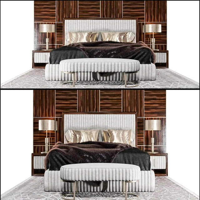 furniture – Bed Voyage from Daytona home 3D Model furniture – Bed Voyage from Daytona home 3D Model