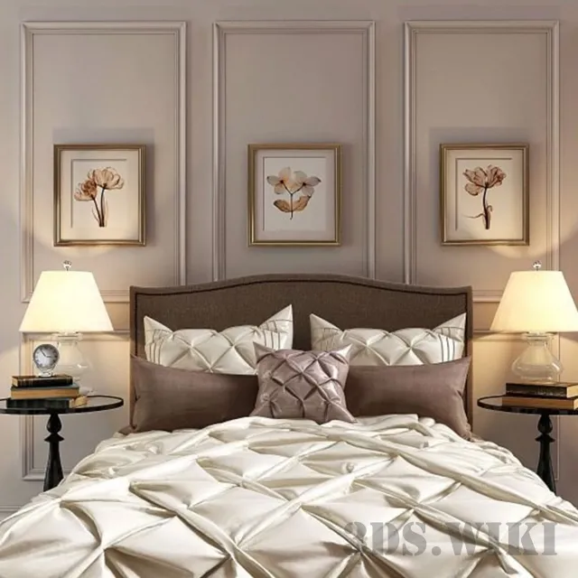 furniture – Bedclothes Lafayette 3D Model furniture – Bedclothes Lafayette 3D Model