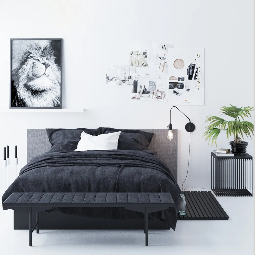 furniture – Bedroom by Aerosol 3D Model furniture – Bedroom by Aerosol 3D Model