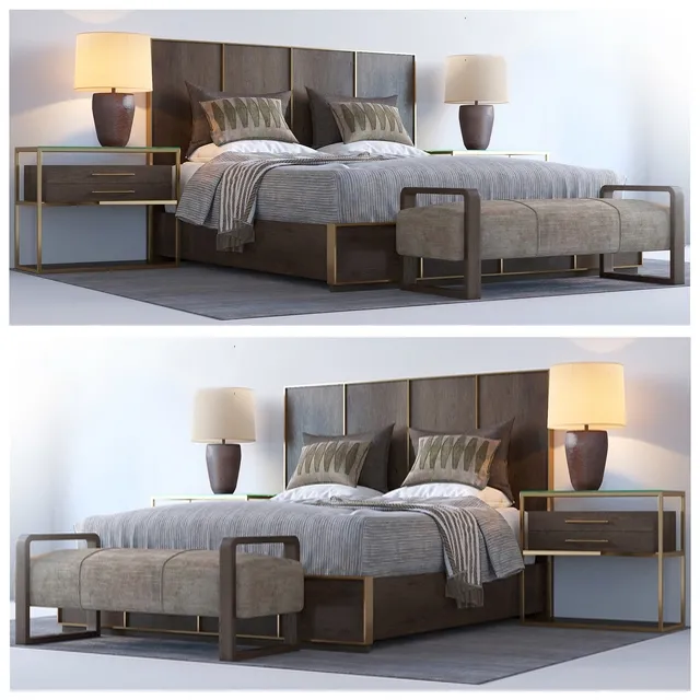 furniture – Bedroom Curata Hooker Furniture 3D Model furniture – Bedroom Curata Hooker Furniture 3D Model
