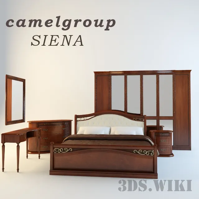 furniture – Bedroom set Camelgroup Siena 3D Model furniture – Bedroom set Camelgroup Siena 3D Model
