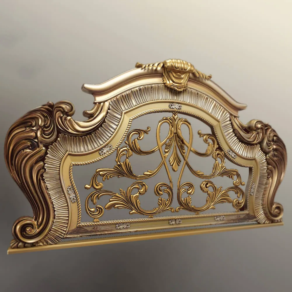 furniture – Bed’s back CAPPELLETTI 3D Model