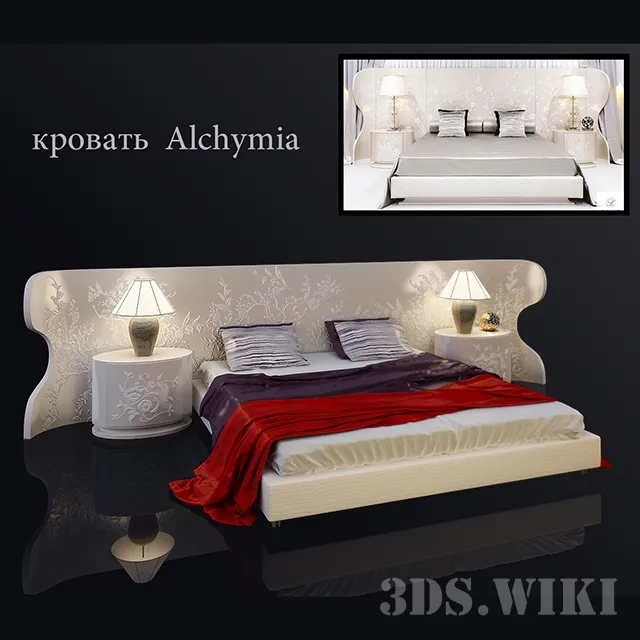 furniture – Beds from ALCHYMIA factory 3D Model