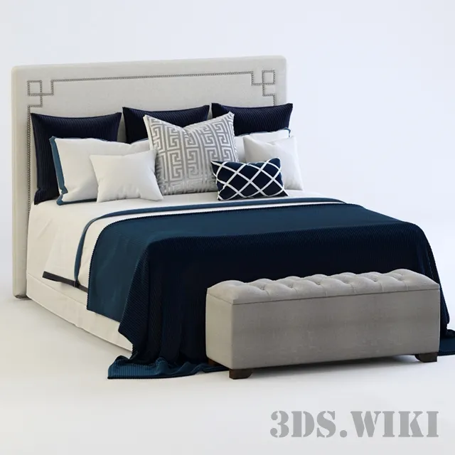 furniture – Beds from the CONTEMPORARY collection 3D Model