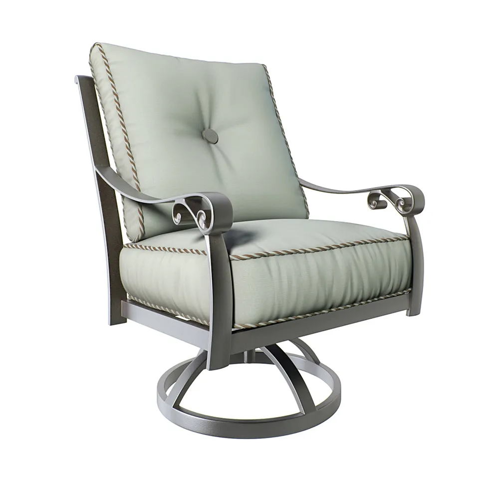 furniture – Bellnova Cushioned swivel rocker armchair 3D Model