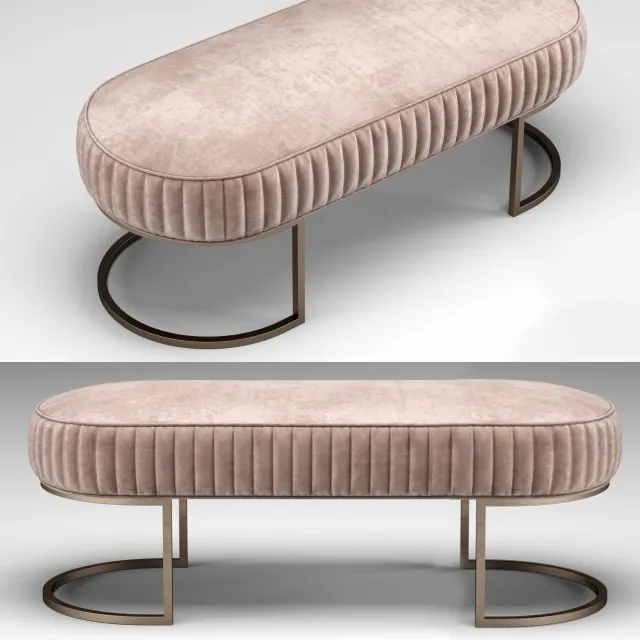 furniture – Bench Bubble Signorini  and  Coco 3D Model