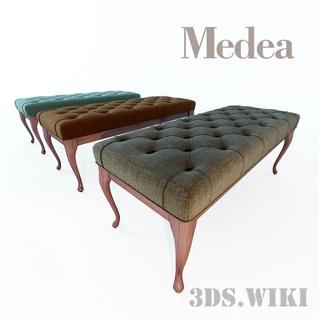 furniture – Bench Medea art 3D Model