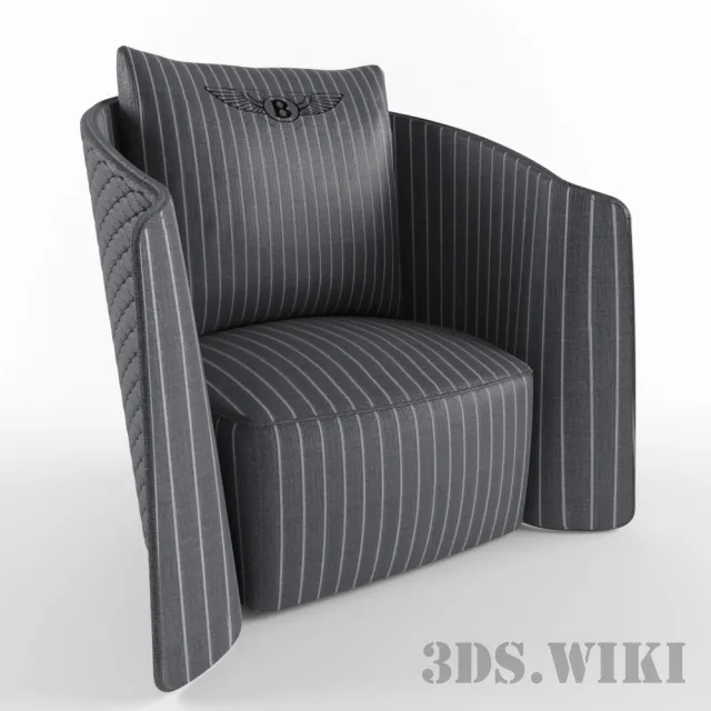 furniture – Bentley (Butterfly) – Armchair 3D Model furniture – Bentley (Butterfly) – Armchair 3D Model