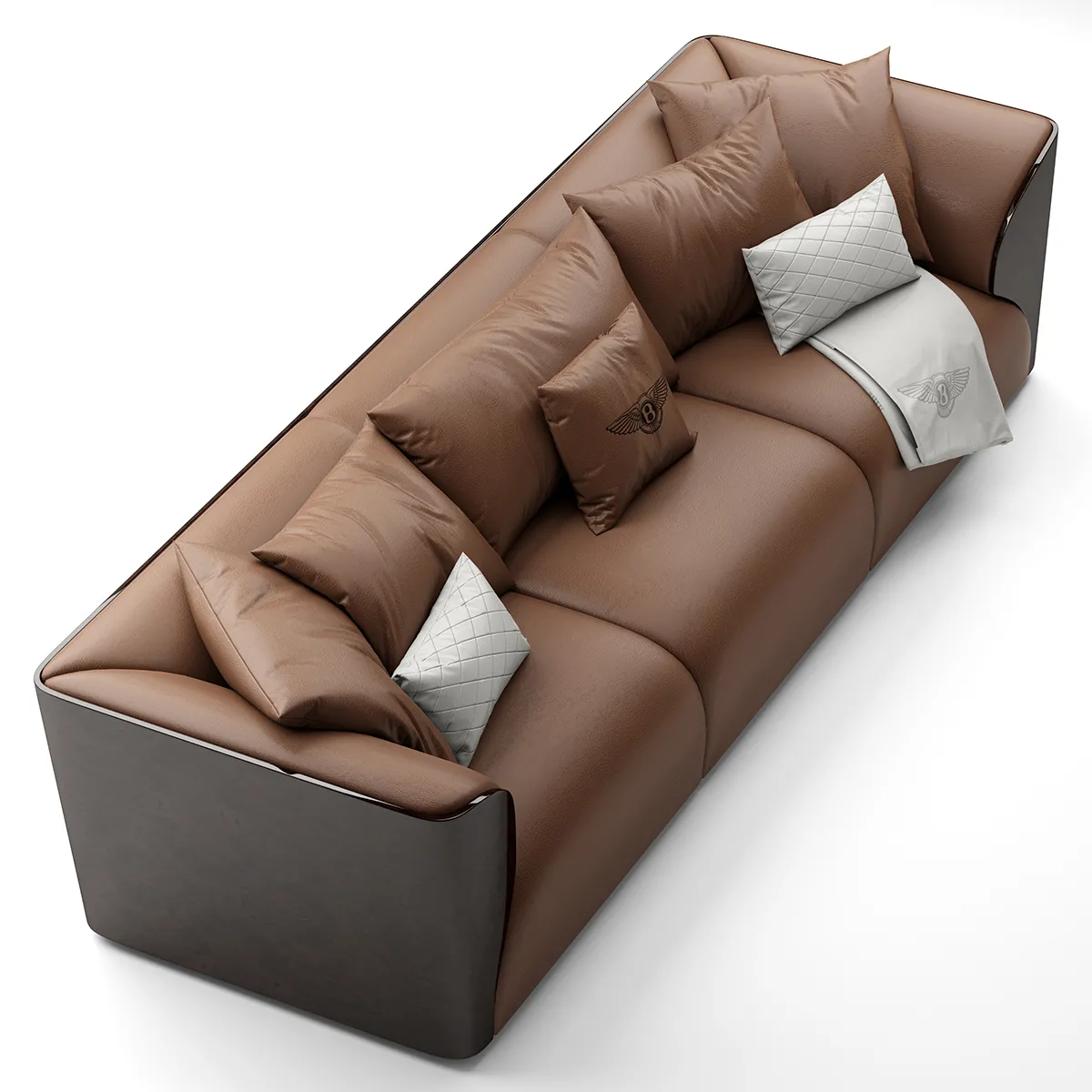 furniture – Bentley Home Winston sofa 005 3D Model