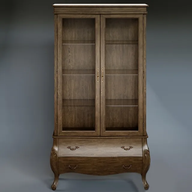 furniture – Berger Showcase 2-door provence 3D Model
