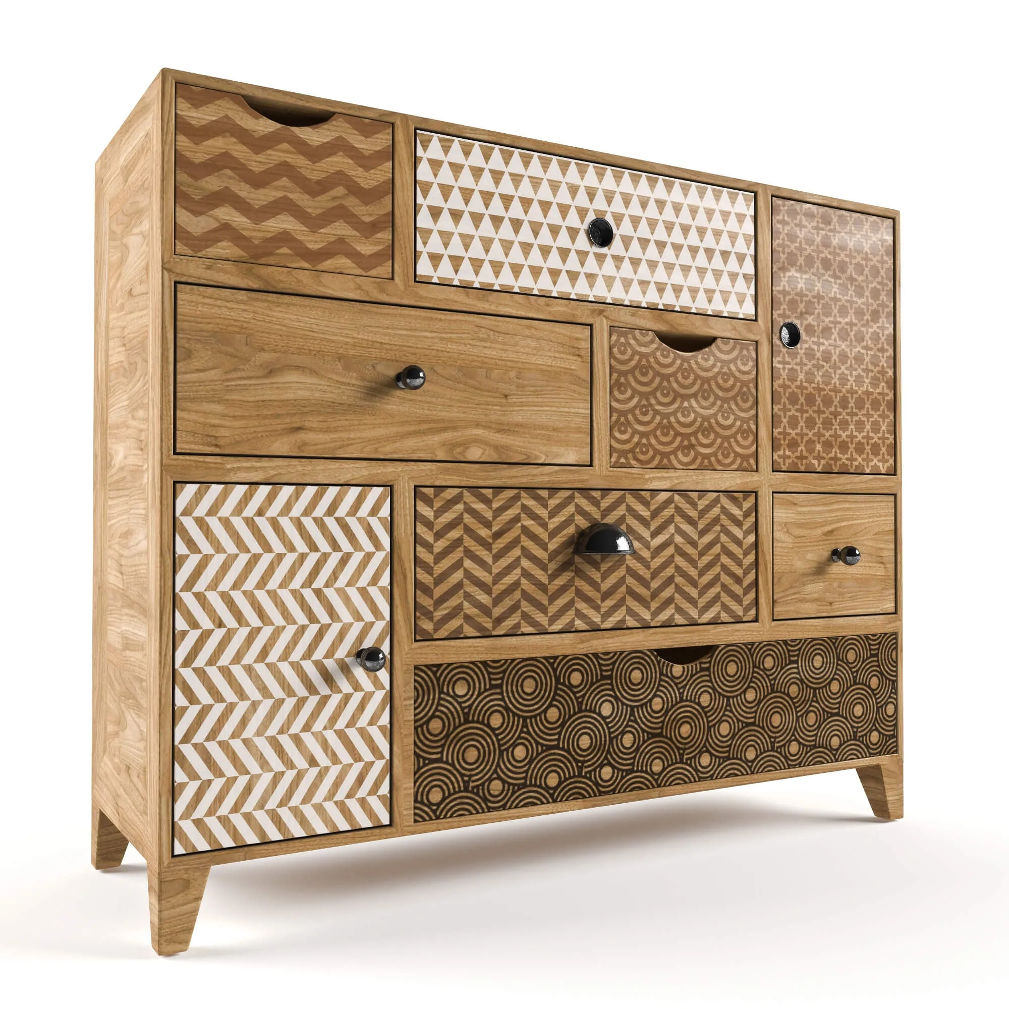 furniture – Bergþórr chest of drawers in the Scandinavian style 3D Model furniture – Bergþórr chest of drawers in the Scandinavian style 3D Model