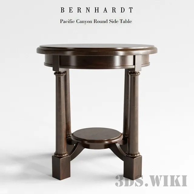 furniture – Bernhardt coffee round table 3D Model