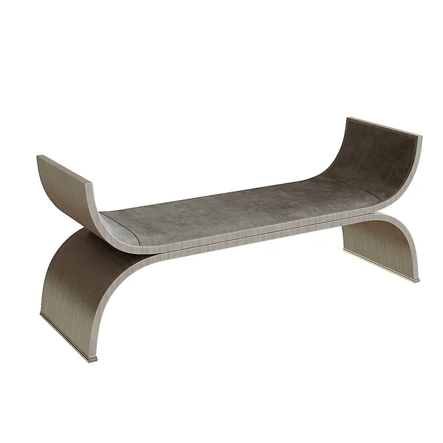 furniture – Bernhardt  Colton Bench 3D Model