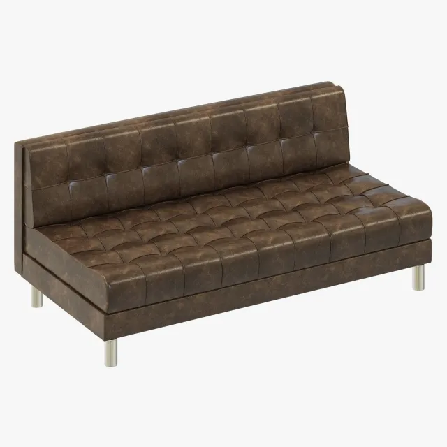 furniture – Bernhardt Dunhill Armless Loveseat 3D Model