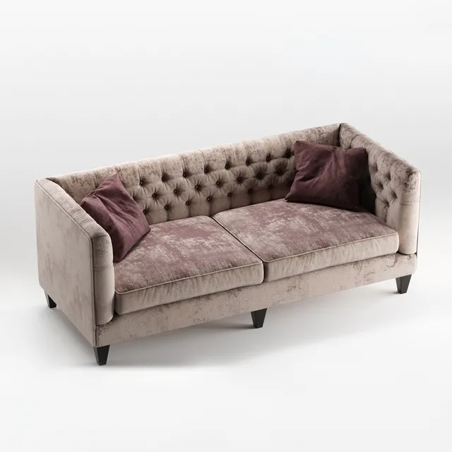 furniture – Bernhardt furniture Beckett sofa 3D Model