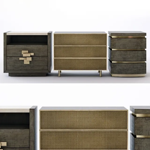 furniture – Bernhardt Profile Nightstand 3D Model furniture – Bernhardt Profile Nightstand 3D Model