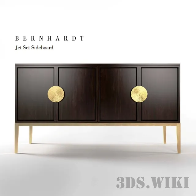 furniture – BERNHARDT Sideboard 3D Model furniture – BERNHARDT Sideboard 3D Model