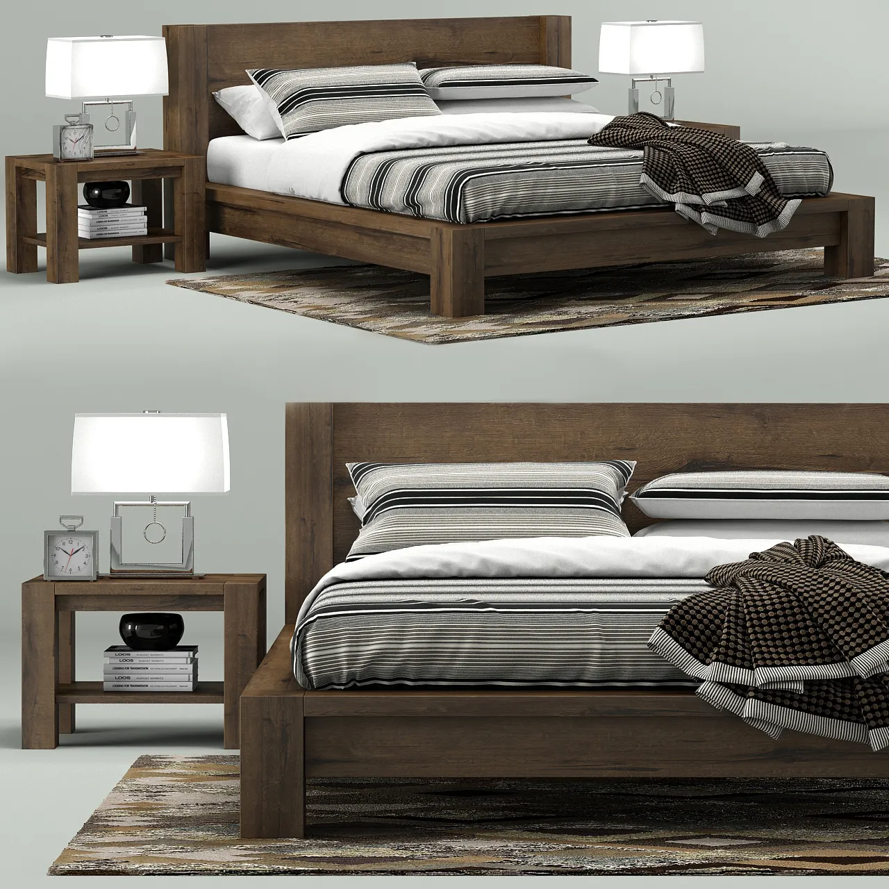 furniture – Big Sur Bed collection 6 3D Model furniture – Big Sur Bed collection 6 3D Model