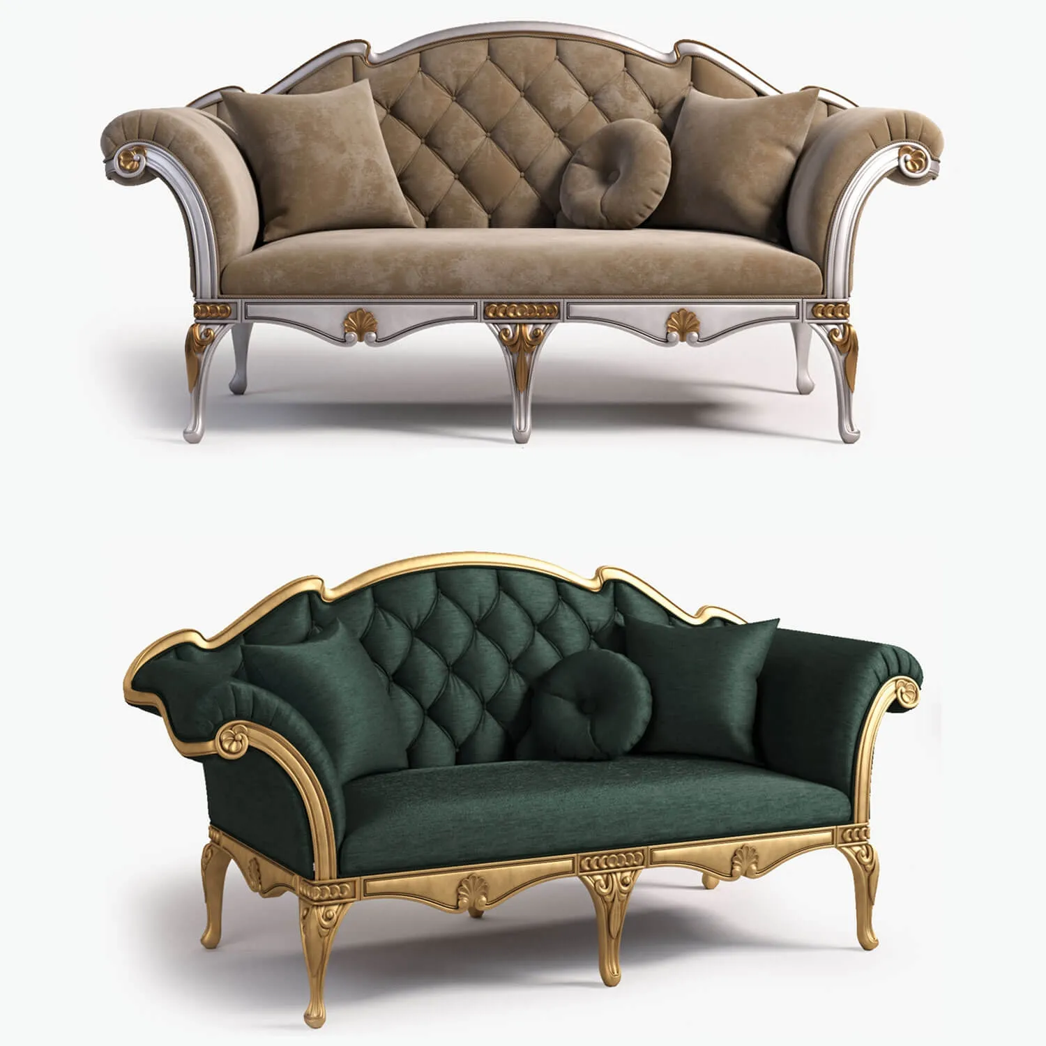 furniture – Bijoux sofa 3D Model
