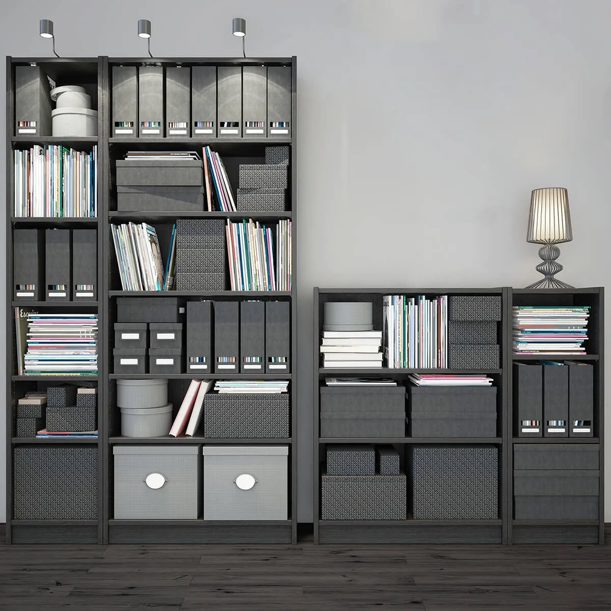 furniture – Billy Bookcase IKEA 3D Model