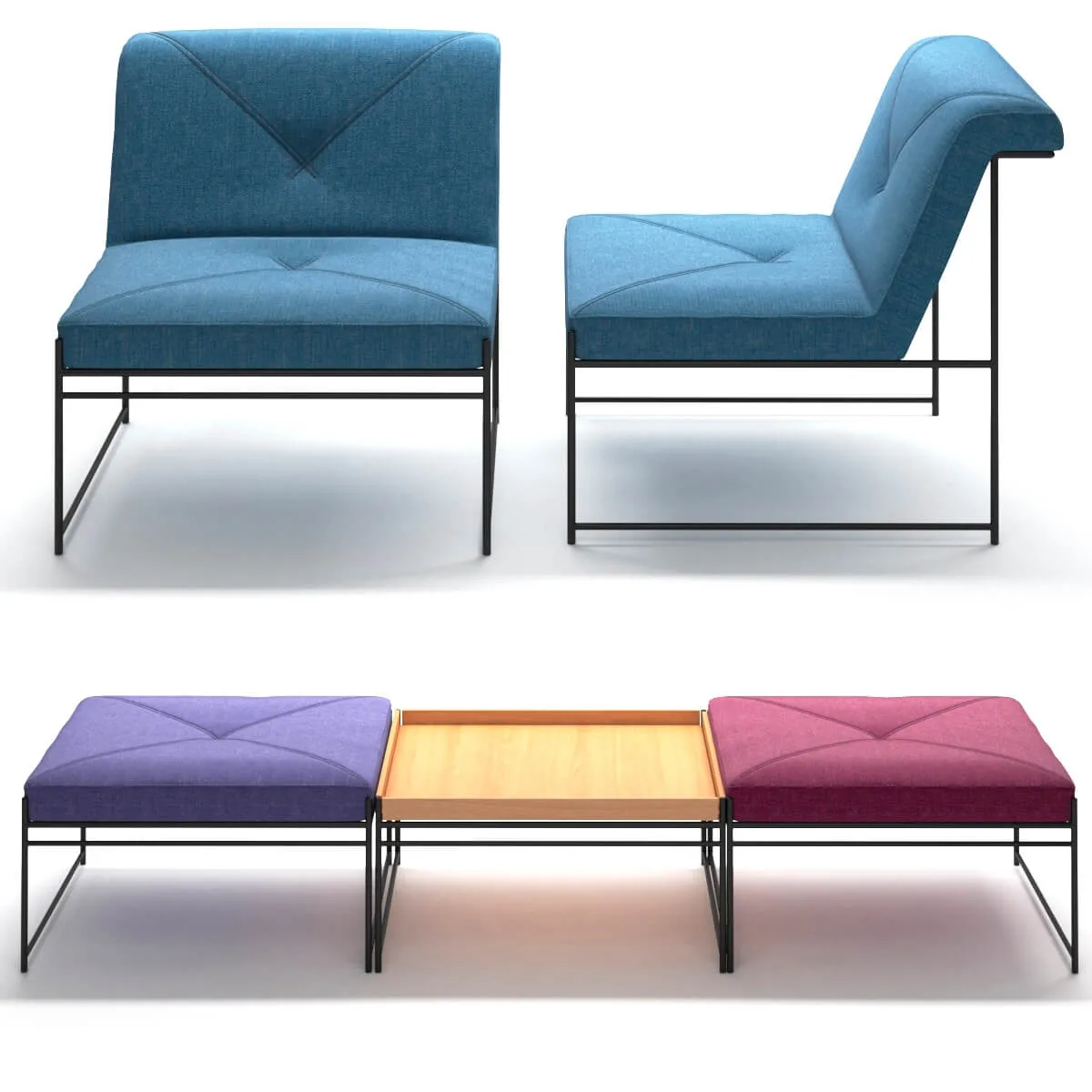 furniture – Bla station Unit 3D Model furniture – Bla station Unit 3D Model