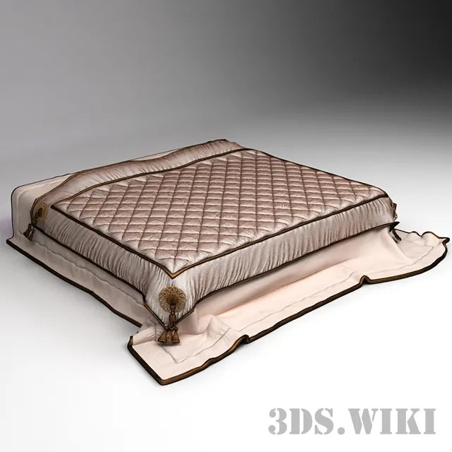 furniture – Blanket for bed 3D Model