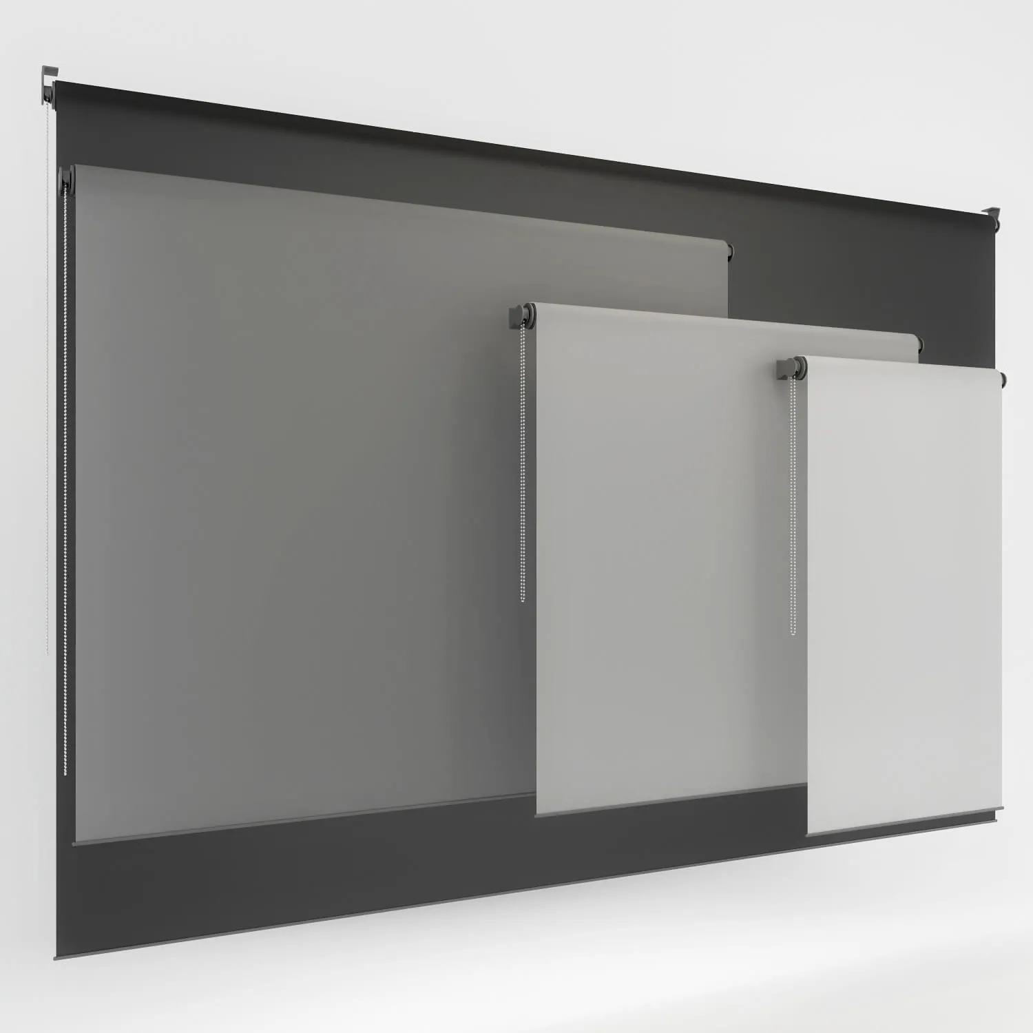 furniture – Blinds animated 3D Model