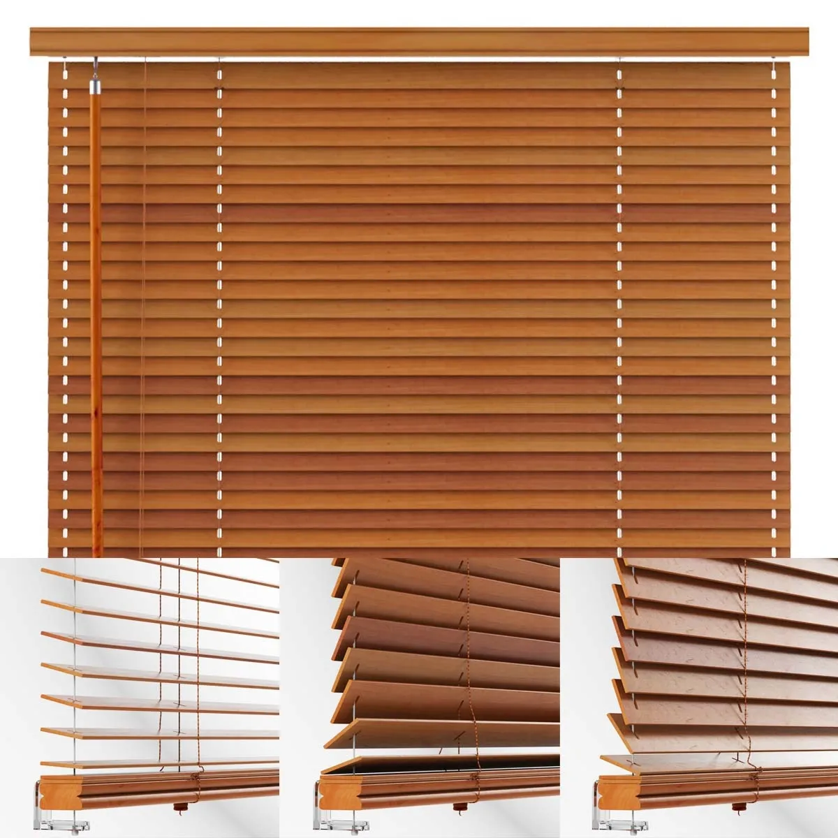 furniture – Blinds open 3D Model