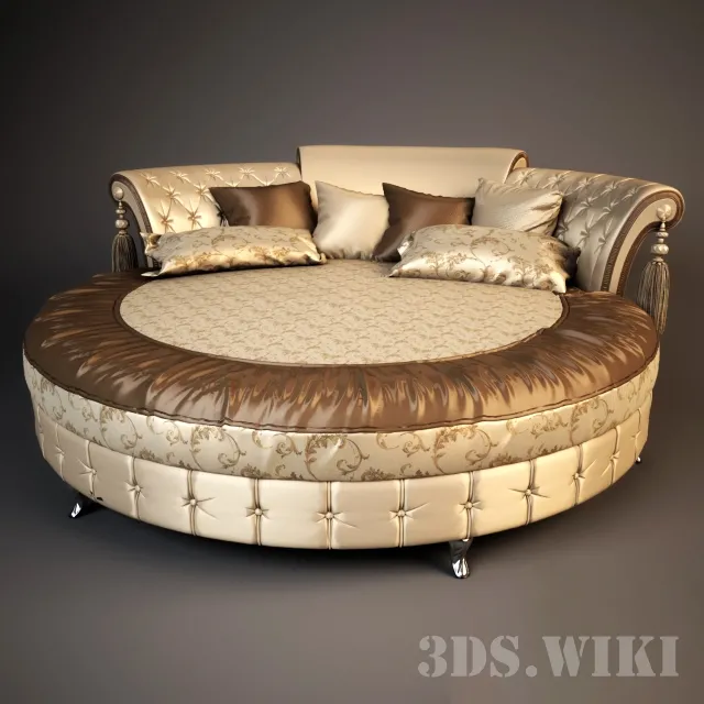 furniture – Bm style Queen bed 3D Model furniture – Bm style Queen bed 3D Model