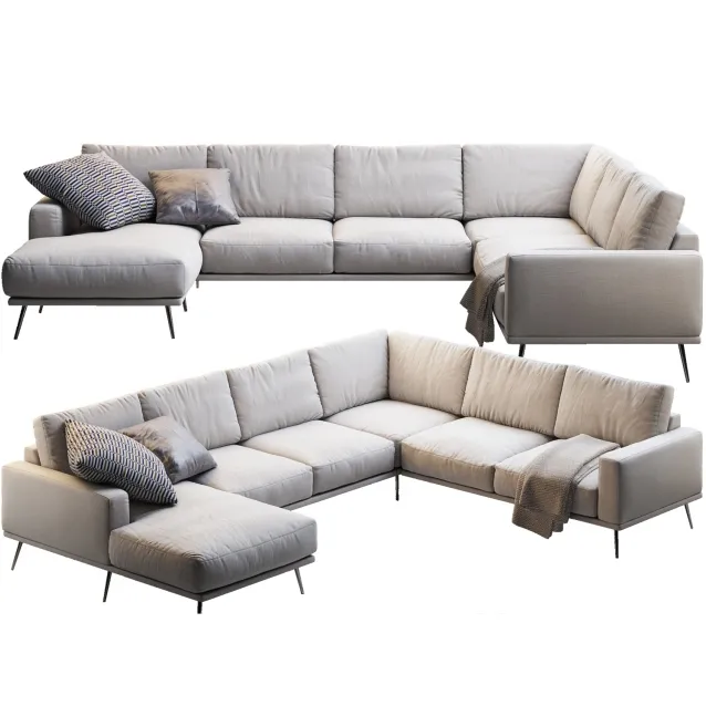 furniture – BoConcept Carlton sofa 2 3D Model