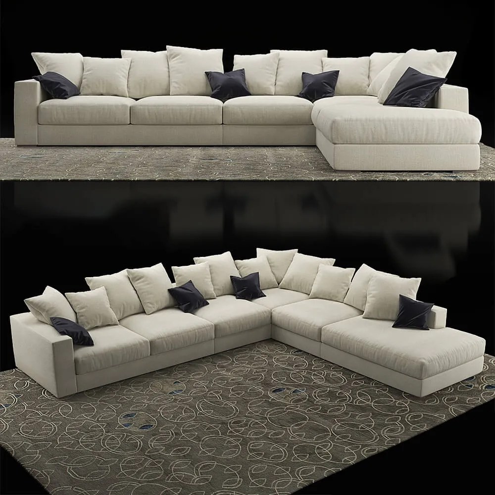 furniture – BoConcept Cenova sofa IF52 1 3D Model