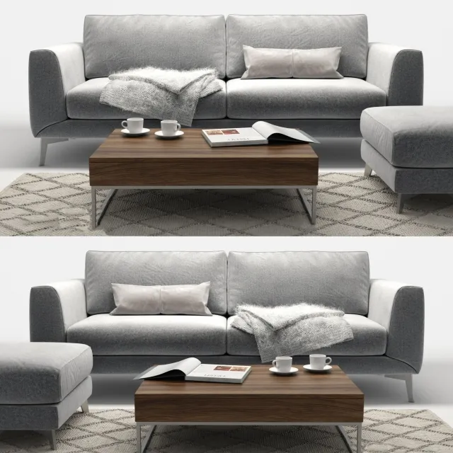 furniture – BoConcept Fargo sofa 3D Model